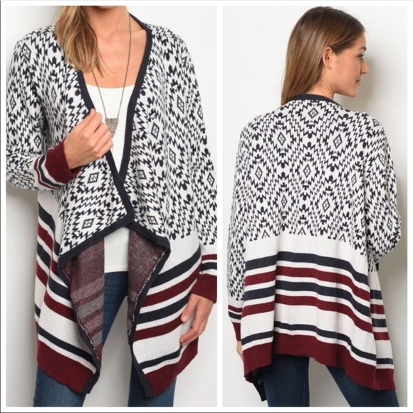 Honey Punch Wrap Around Sweater! Heavy and Warm!! - Picture 3 of 6